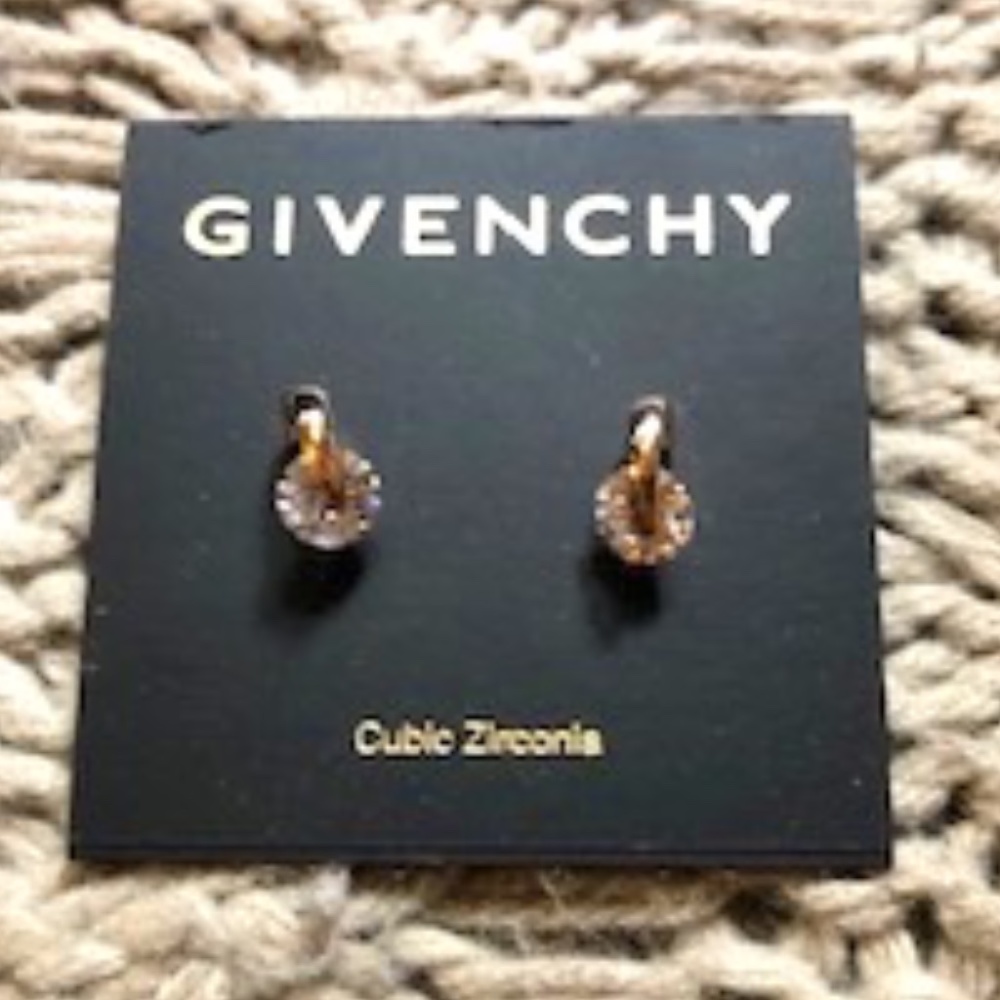 *HOST PICK* Givenchy Faceted Cubic Zirconia Drop Earrings *NEW*